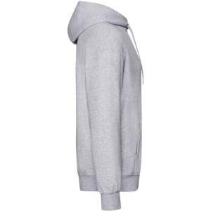 Classic Hooded Sweat - fruit of the loom - Homme - Gris chiné - L